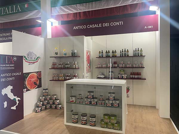 Stand Intento Food a Parigi - 2021