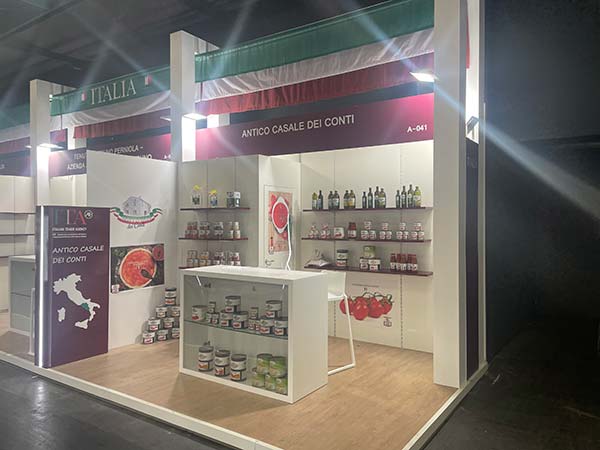 Stand Intento Food a Parigi - 2021