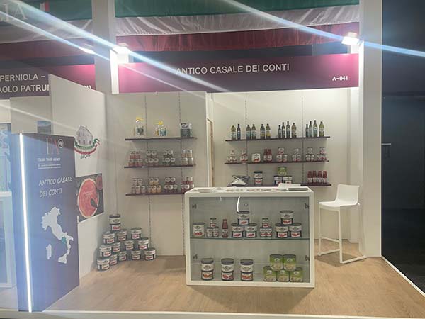 Stand Intento Food a Parigi - 2021