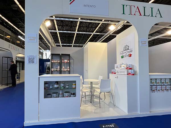 Stand Intento Food a Amsterdam - 2022