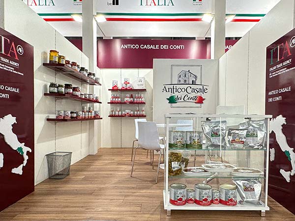 Stand Intento Food a Parigi - 2022